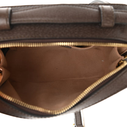 Gucci GG Supreme Monogram Mini Ophidia Top Handle Shoulder Bag Brown 5 of 10