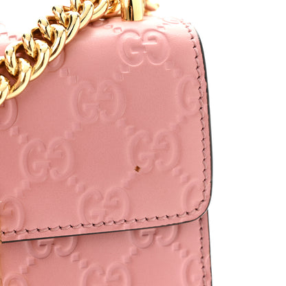 Gucci Guccissima Small Padlock Shoulder Bag Rose Baby Candy 11 of 11