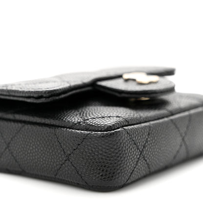 Chanel Caviar Quilted Mini Chain Belt Bag Black 10 of 11