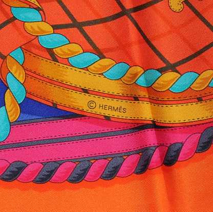Hermes Silk Grande Tenue Scarf 90 3 of 4