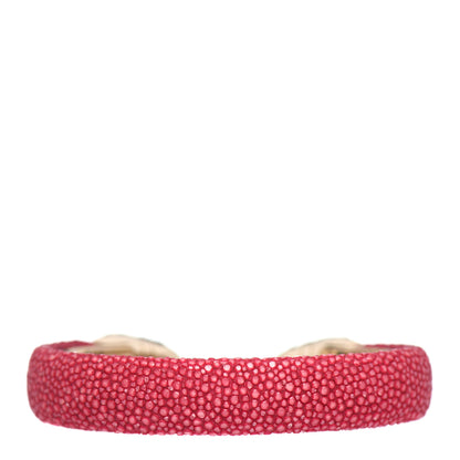 Bulgari Galuchat Serpenti Forever Bracelet Pink 3 of 4