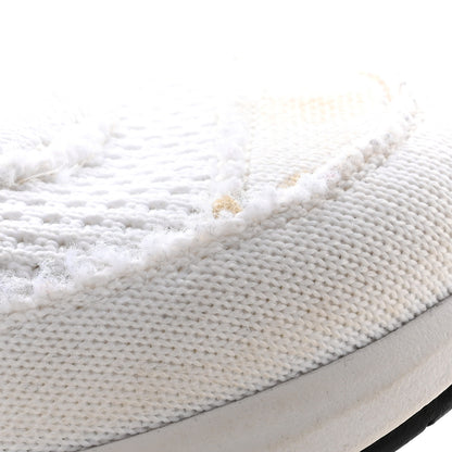Chanel Fabric Logo Sneakers 36.5 White 11 of 12