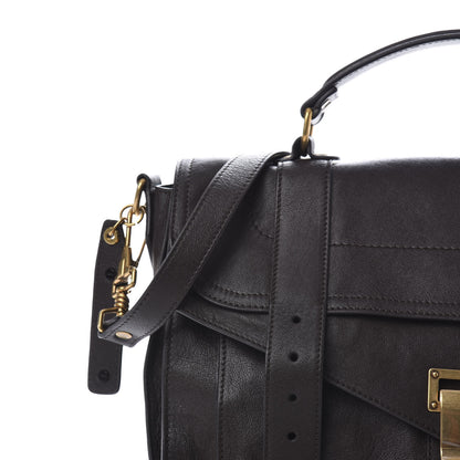 Proenza Schouler Lambskin Medium PS1 Satchel Dark Chocolate 12 of 12