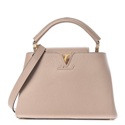 Louis Vuitton Taurillon Capucines BB Galet 1 of 14