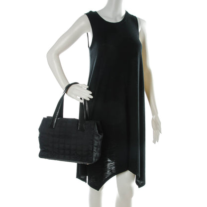 Chanel Nylon Small Travel Tote Black 2 of 7