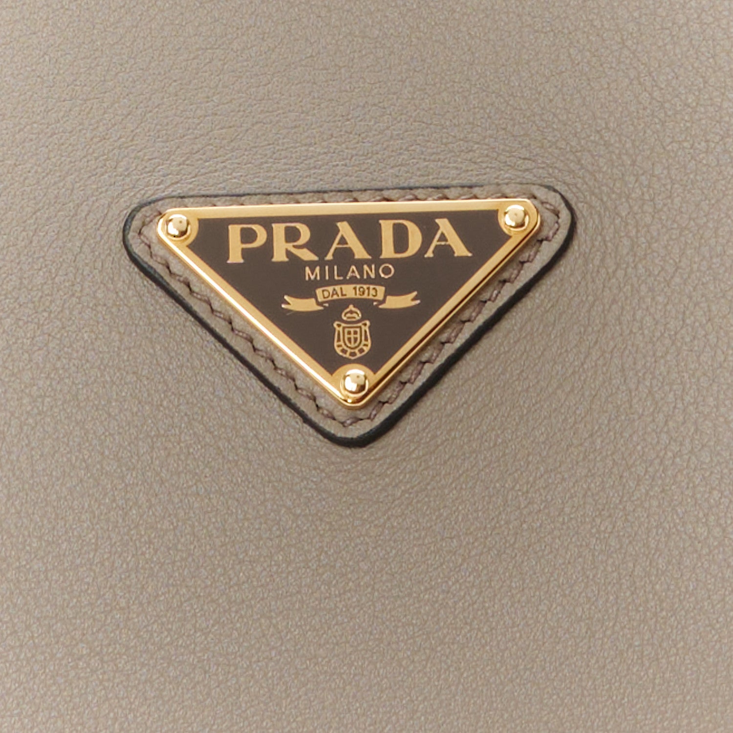 Prada Soft Calfskin Medium Darling Shoulder Bag Argilla 6 of 8