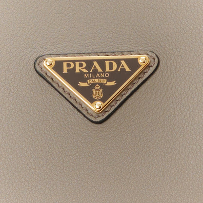Prada Soft Calfskin Medium Darling Shoulder Bag Argilla 6 of 8