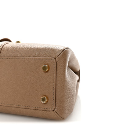 Celine Grained Calfskin Small 16 Top Handle Bag Beige 10 of 10
