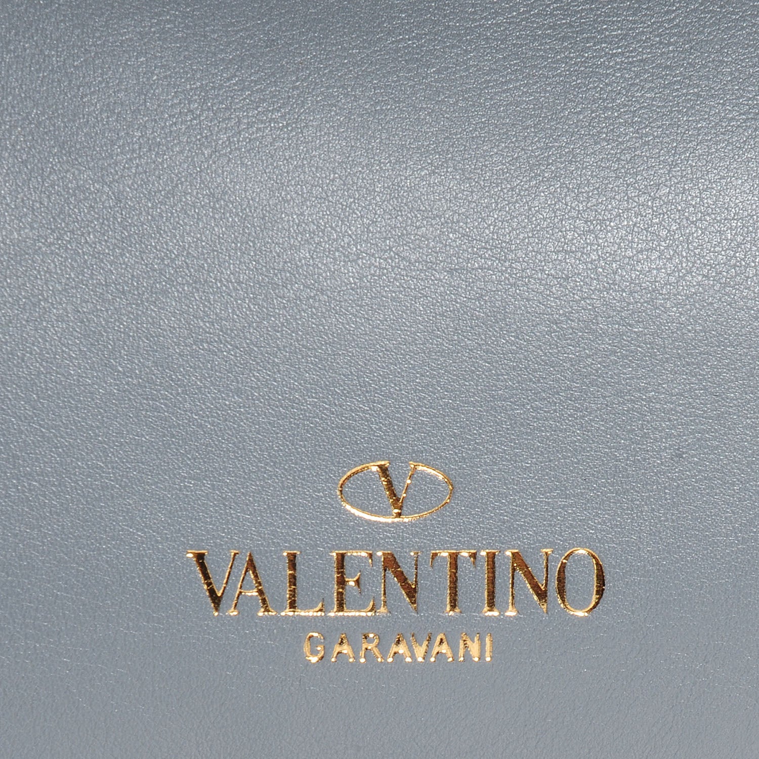 Valentino Garavani Vitello Small Rockstud Tote Grey 8 of 8