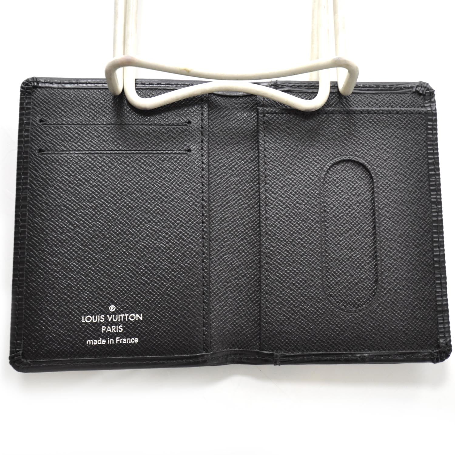 Louis Vuitton Epi Cards Holder Pass Black 5 of 7