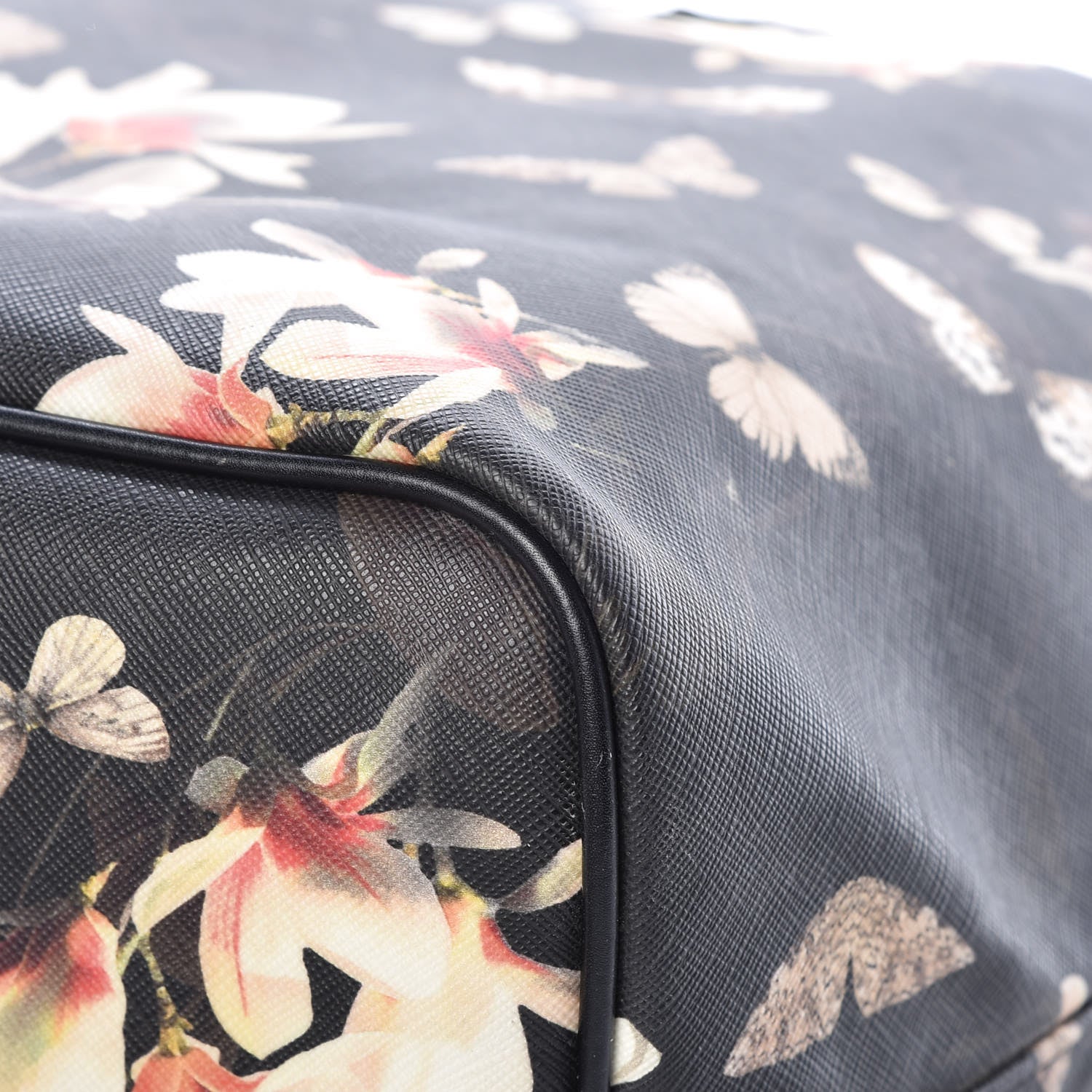 Givenchy Textured Coated Canvas Magnolia and Moth Print Large Antigona Tote 19 of 19