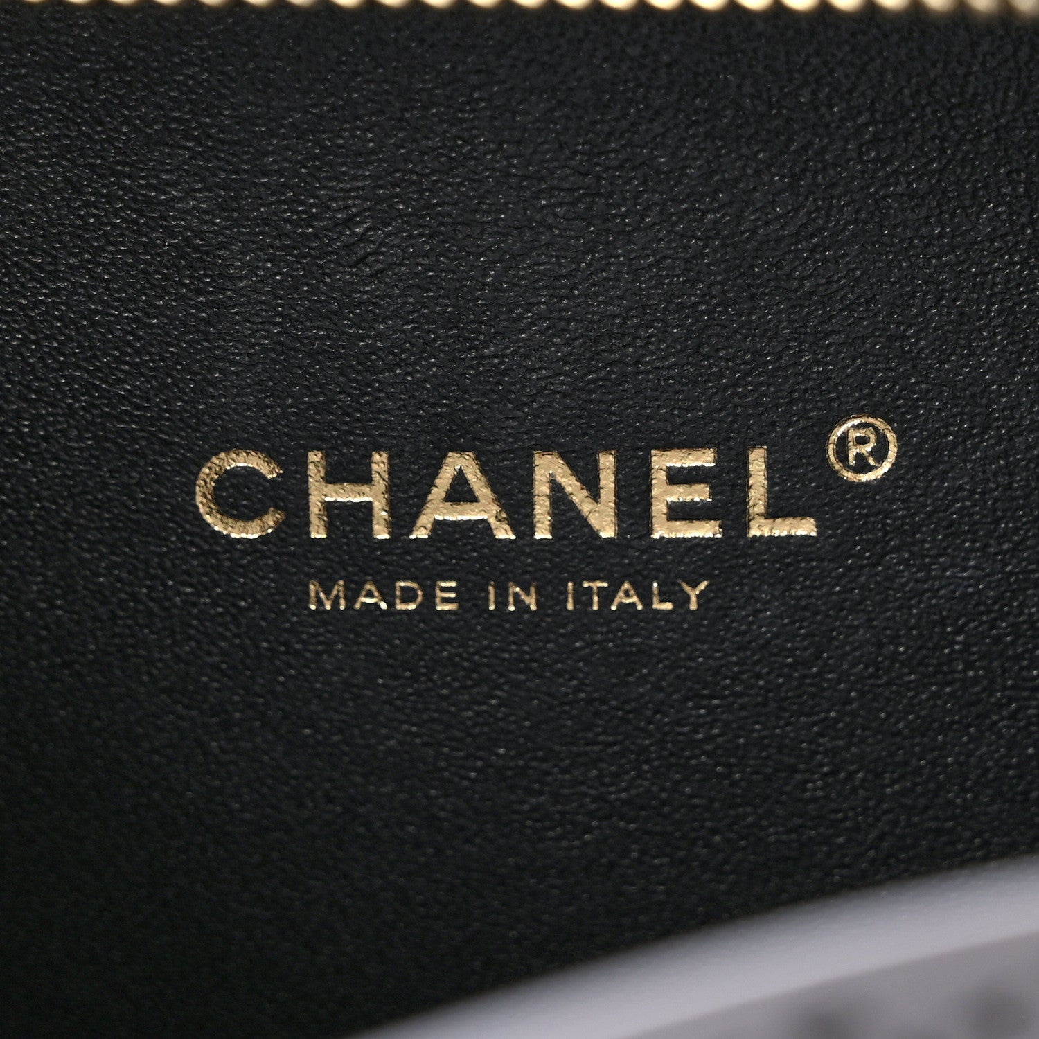 Chanel Caviar Quilted Small CC Filigree Vanity Case Black 6 of 11