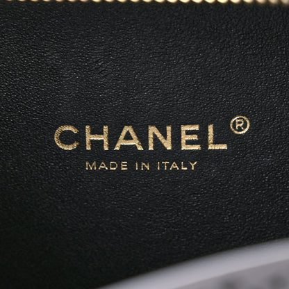 Chanel Caviar Quilted Small CC Filigree Vanity Case Black 6 of 11
