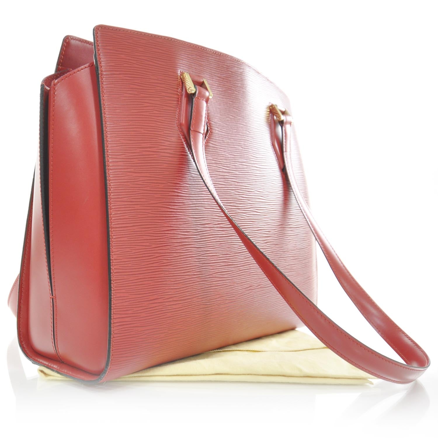 Louis Vuitton Epi Dupleix Red 3 of 9