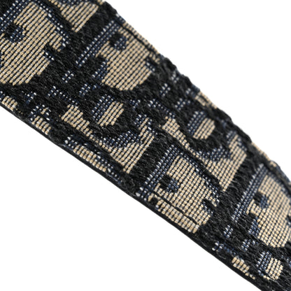 Christian Dior Oblique 30 Montaigne 35mm Belt 75 30 Blue 7 of 8