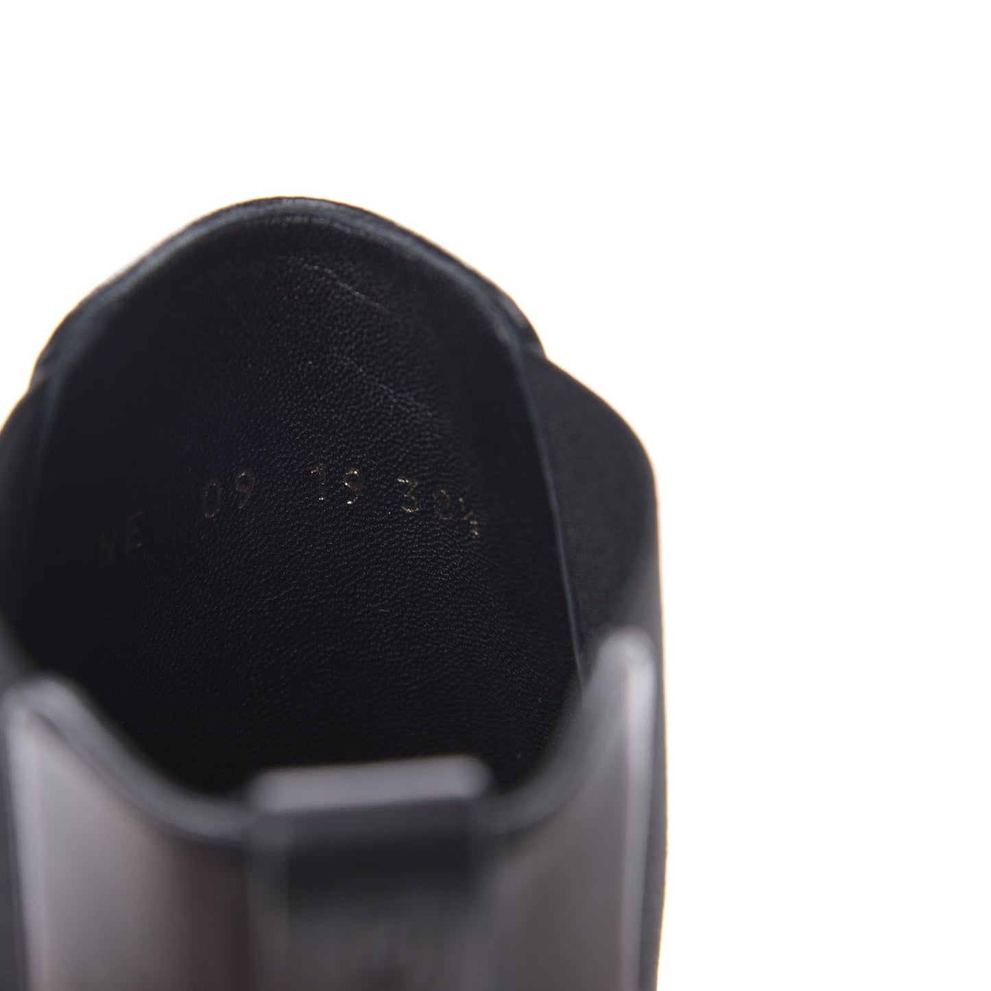 Lambskin District Ankle Boots 38.5 Black