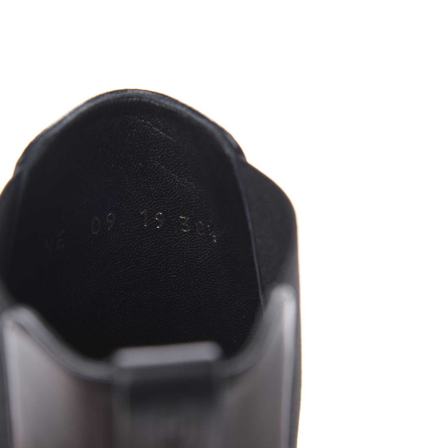 Christian Dior Lambskin District Ankle Boots 38.5 Black 9 of 10