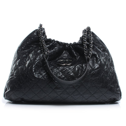 Chanel Caviar Quilted Medium Elastic Tote Black 1 of 7