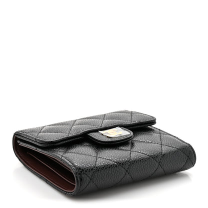 Chanel Caviar Quilted Compact Flap Wallet Black 4 of 9