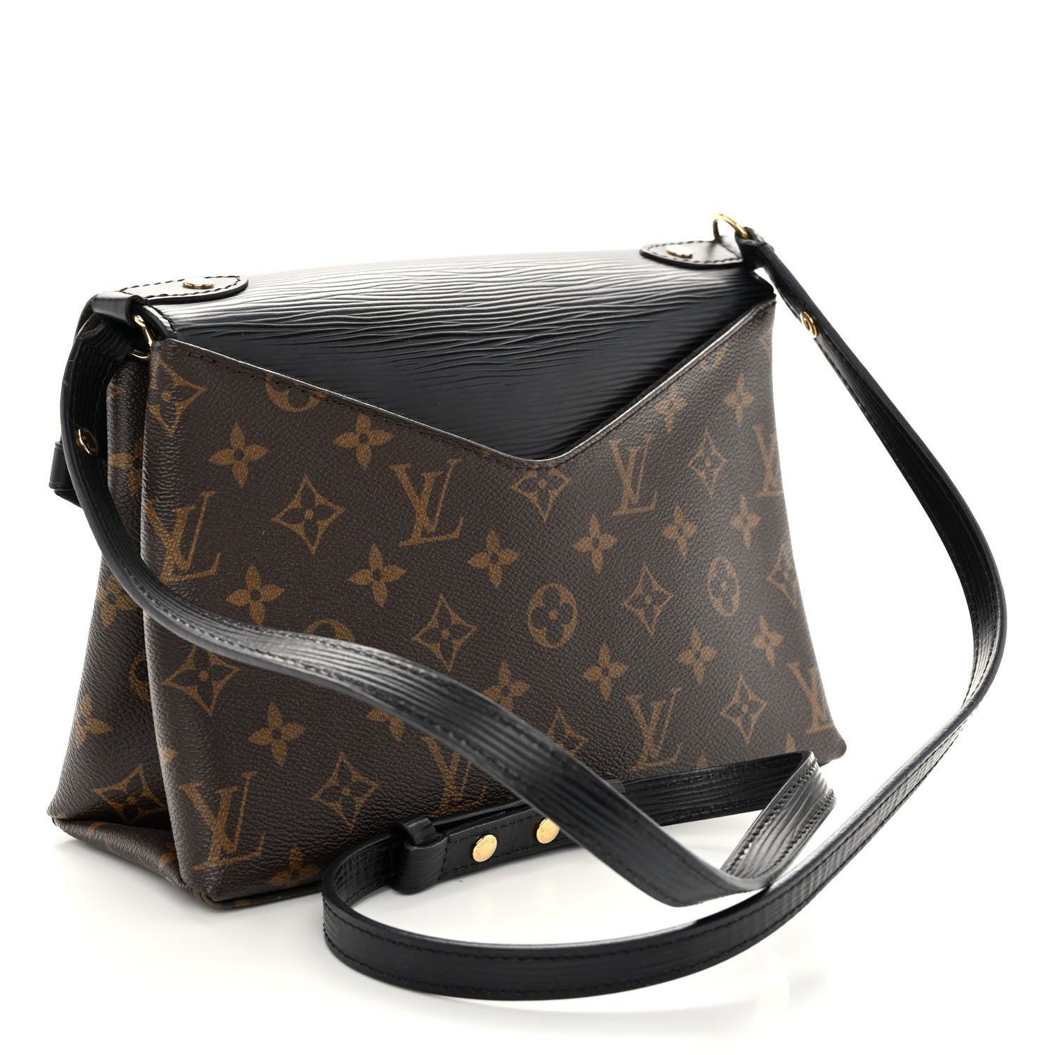 Louis Vuitton Epi Monogram Saint Michel Black 3 of 9