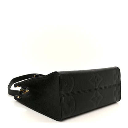 Louis Vuitton Empreinte Monogram Giant Onthego PM Black 3 of 8