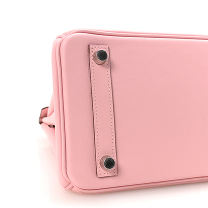 Hermes Swift Birkin 25 Rose Sakura 9 of 11