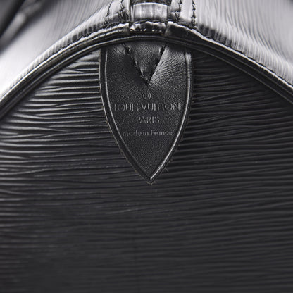 Louis Vuitton Epi Speedy 35 Black 7 of 8