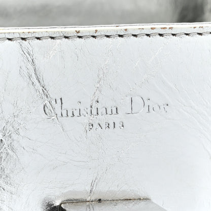 Christian Dior Metallic Calfskin Medium Diorever Flap Silver 6 of 21