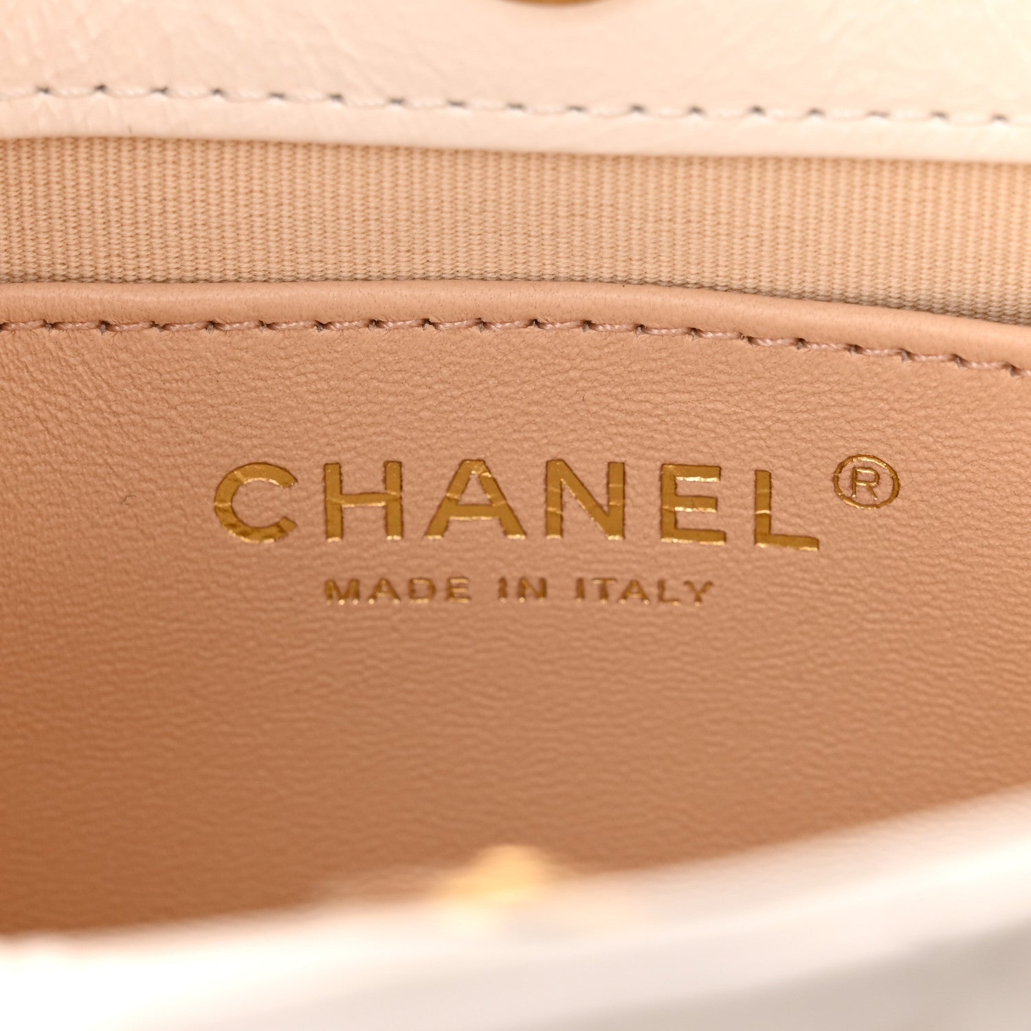 Chanel Shiny Crumpled Calfskin Quilted Small Wavy CC Hobo White 6 of 11