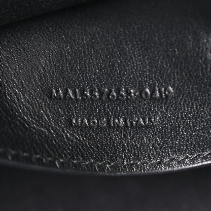 Saint Laurent Shiny Calfskin Medium Uptown Tote Black 7 of 10