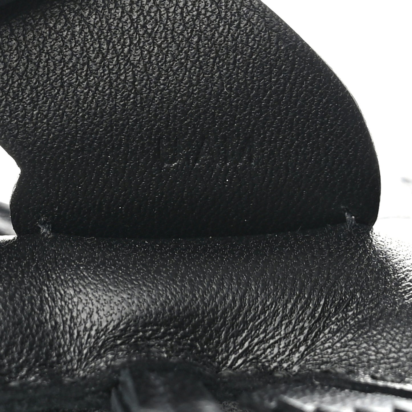 Milo Lambskin Matte Alligator Touch Grigri Rodeo Pegase Horse Bag Charm PM Black