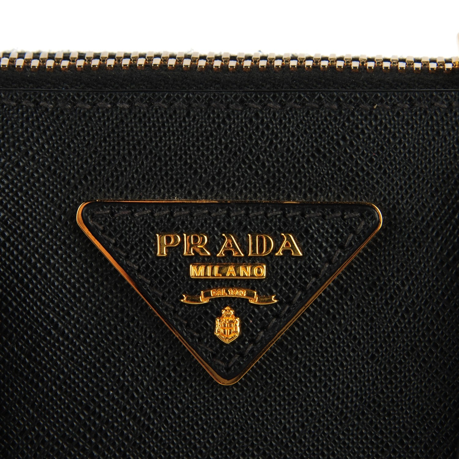 Prada Saffiano Vernice Mini Promenade Tote Black 7 of 10