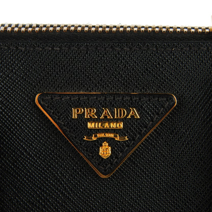 Prada Saffiano Vernice Mini Promenade Tote Black 7 of 10