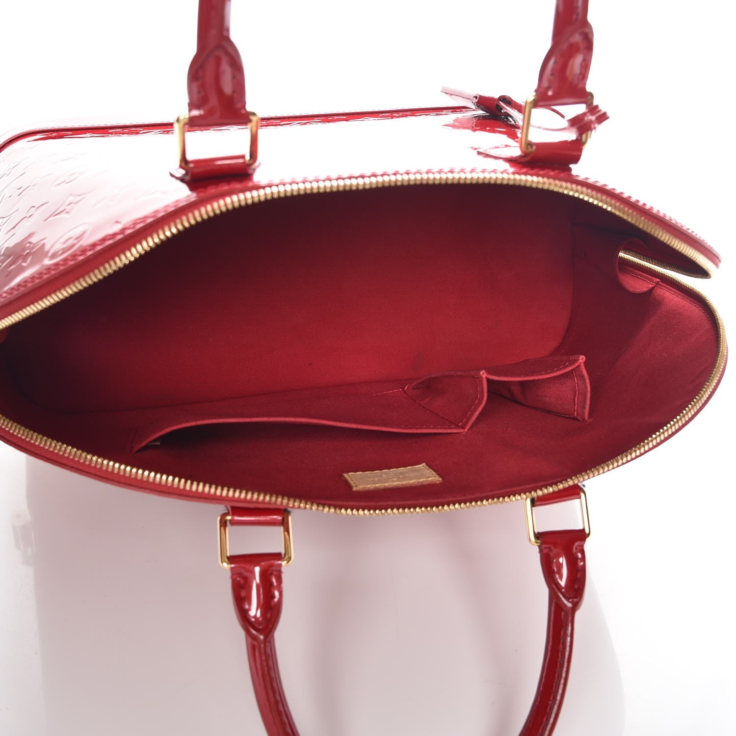 Louis Vuitton Vernis Alma GM Pomme D'Amour 5 of 6