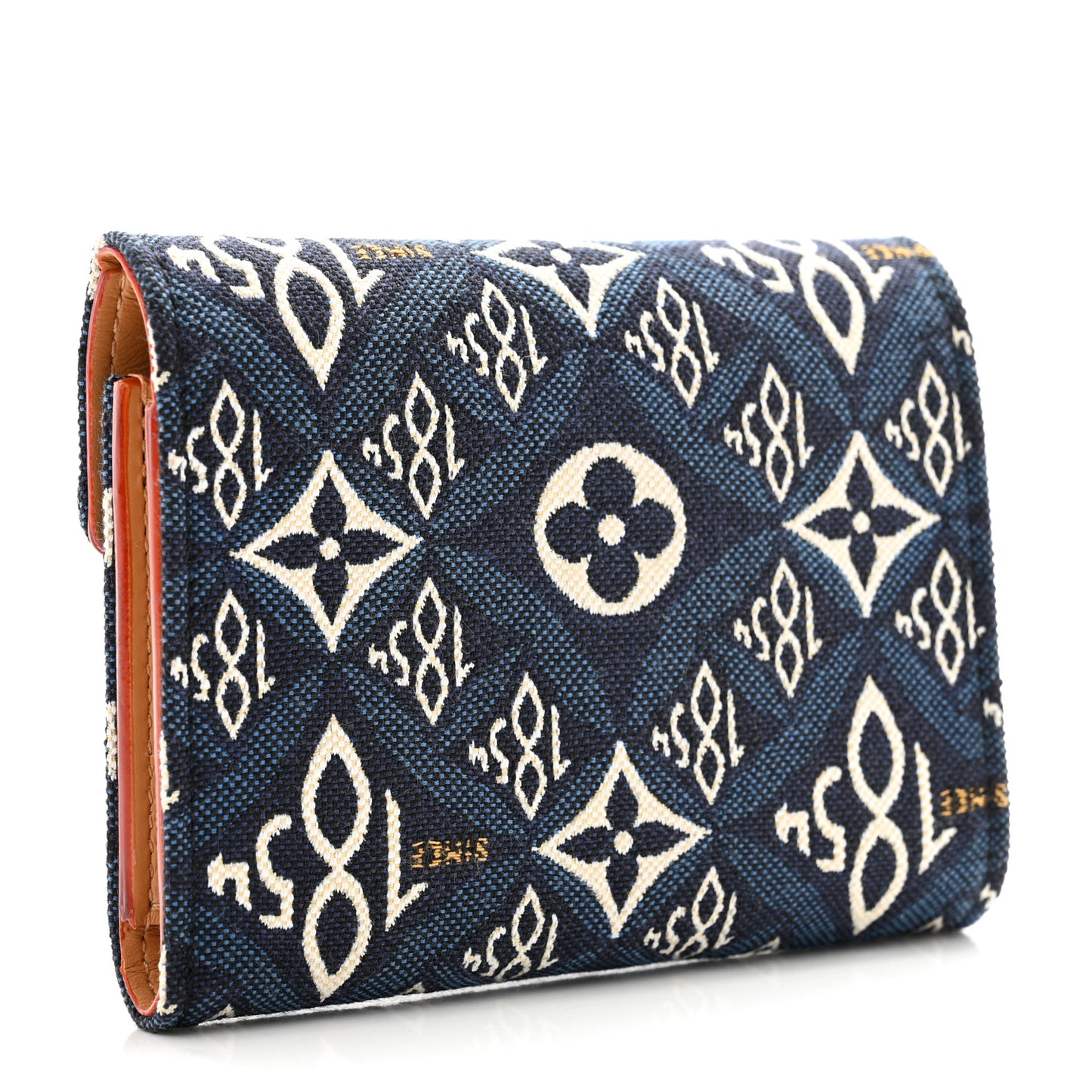 Jacquard Since 1854 Victorine Wallet Blue