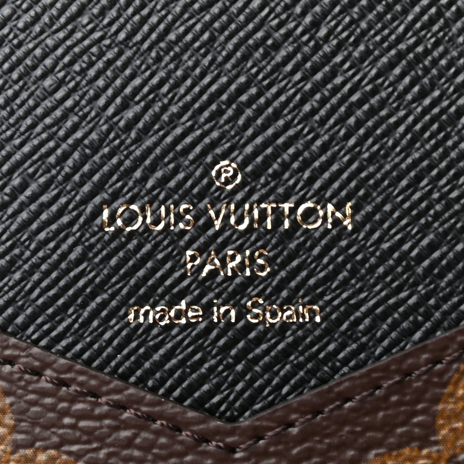 Louis Vuitton Monogram iPhone 11 Folio Case Black 6 of 7