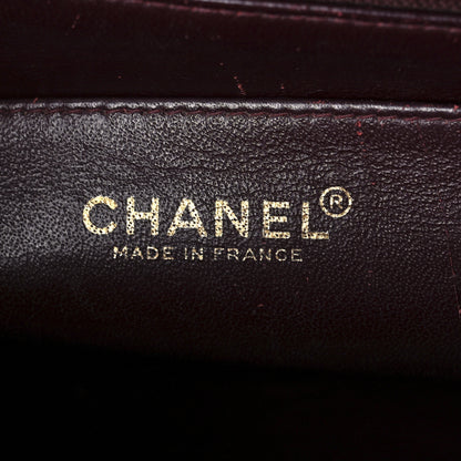 Chanel Lambskin Quilted Jumbo Single Flap Black 6 of 13