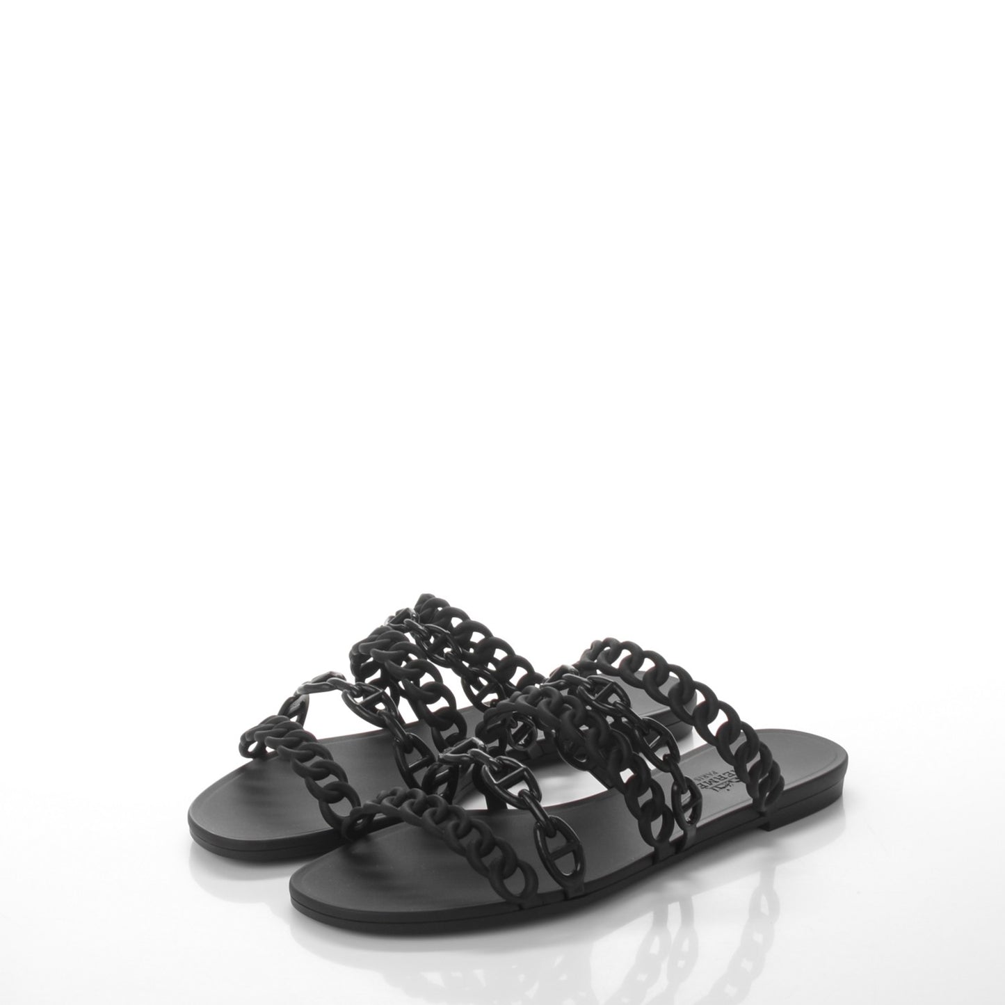Chaine d'Ancre Nude Sandals 38 Black