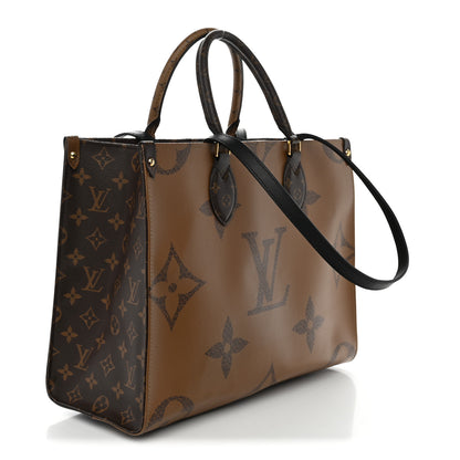 Louis Vuitton Reverse Monogram Giant Onthego MM 3 of 10