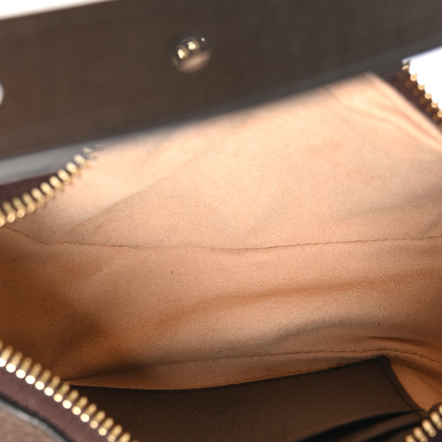 Gucci GG Supreme Monogram Textured Calfskin Web Mini Ophidia Half Moon Hobo Beige Ebony New Acero 5 of 11