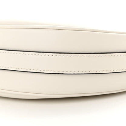 Prada Soft Calfskin Arque Shoulder Bag White 10 of 10