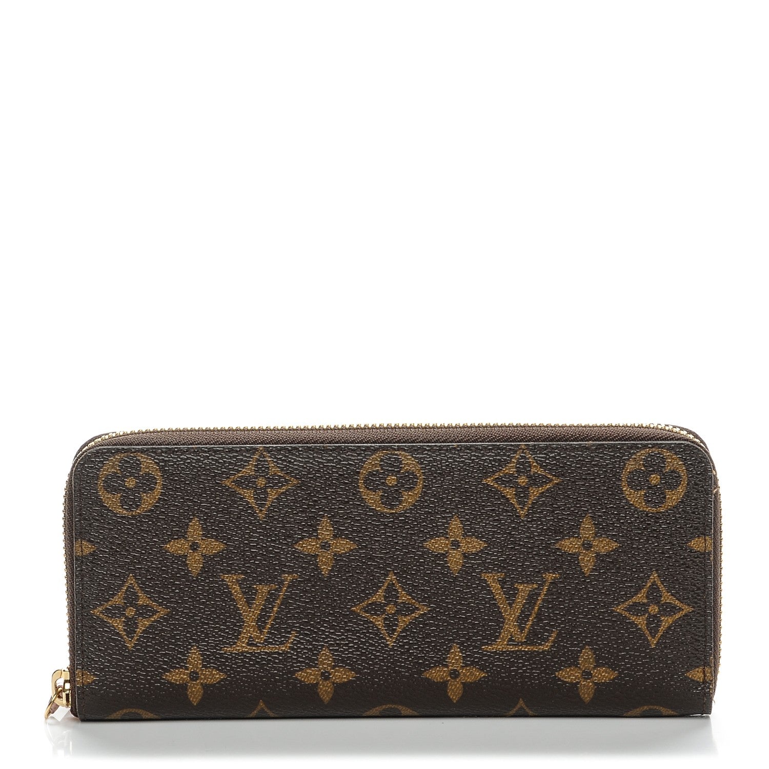 Louis Vuitton Monogram Clemence Wallet Rose Ballerine 1 of 7