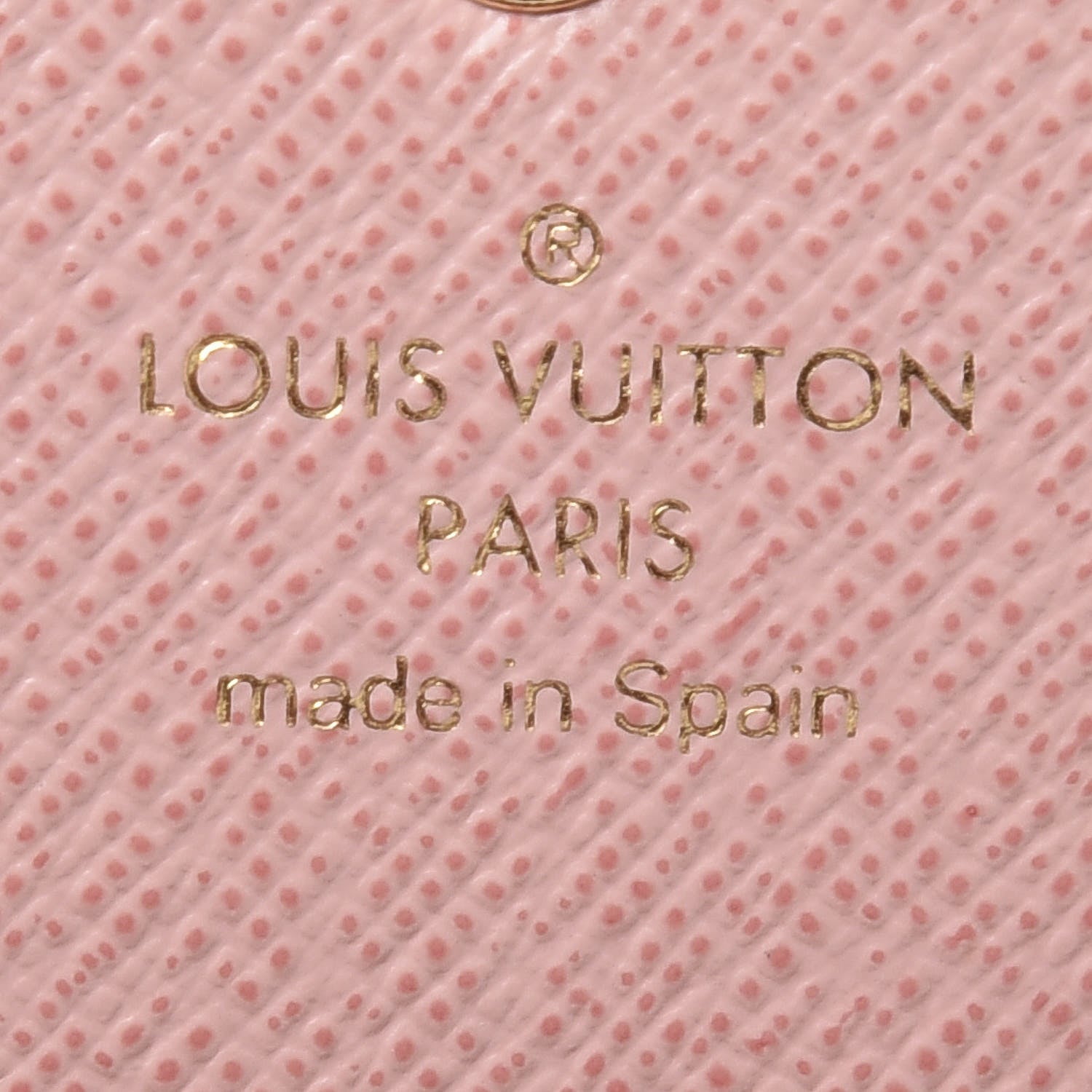 Louis Vuitton Damier Ebene Rosalie Coin Purse Rose Ballerine 6 of 8
