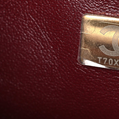 Chanel Lambskin Quilted Extra Mini Flap Bag Burgundy 7 of 11
