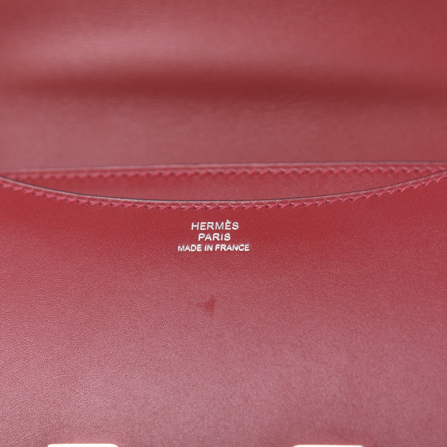Hermes Tadelakt Constance 18 Rouge Vif 6 of 11