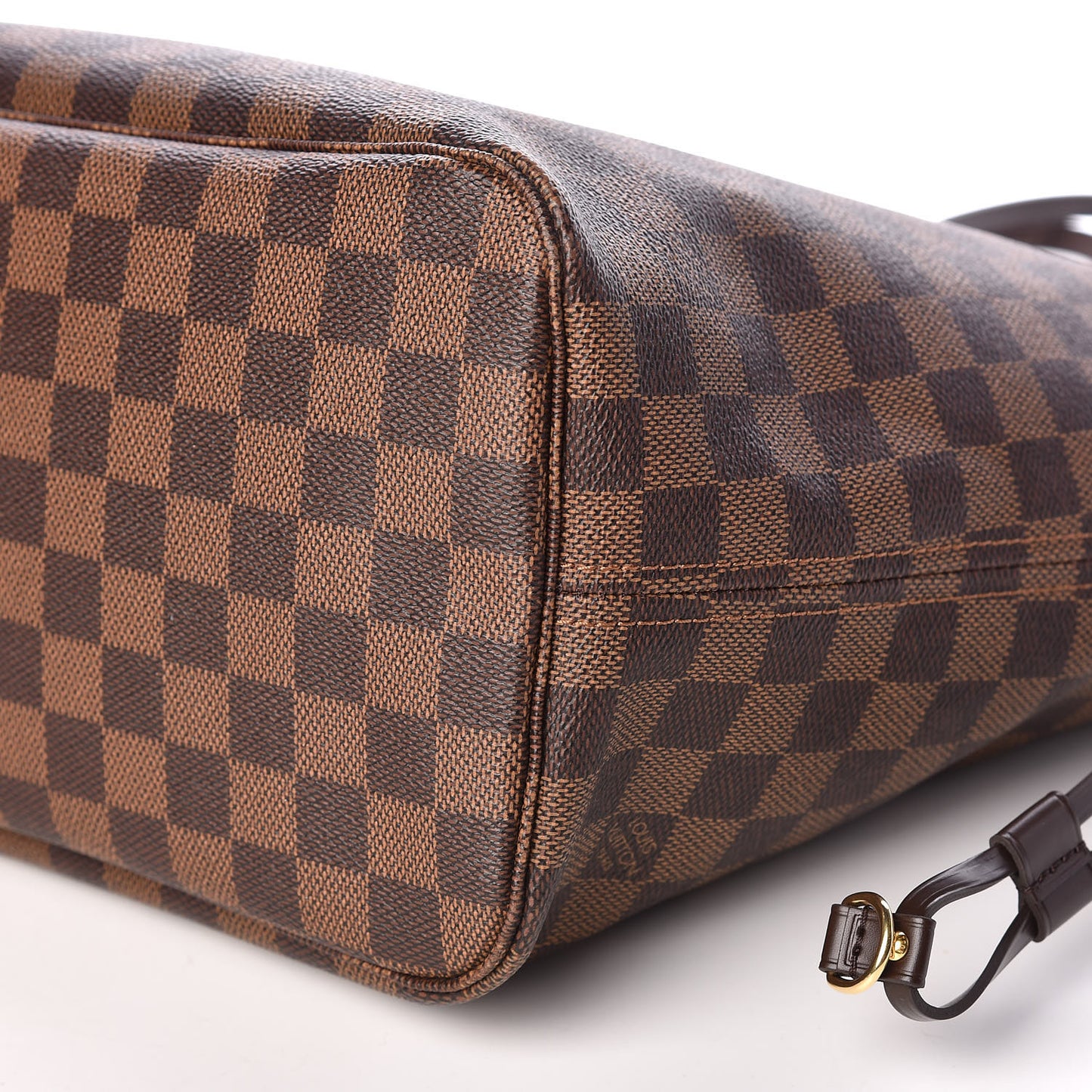 Damier Ebene Neo Neverfull MM Rose Ballerine