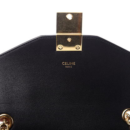 Celine Shiny Calfskin Medium C Bag Black 8 of 10