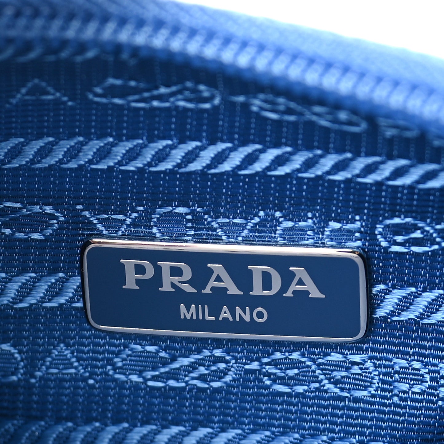 Re-Nylon Saffiano Mini Re-Edition 2000 Bag Pervinca