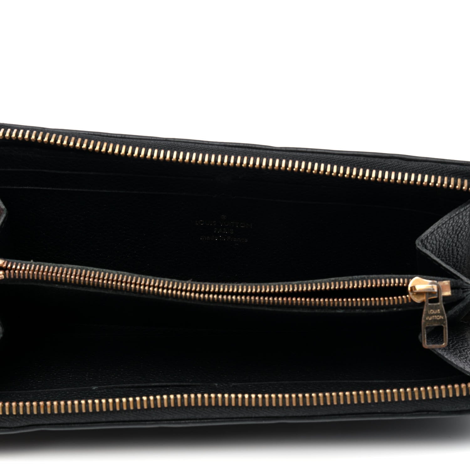 Louis Vuitton Empreinte Clemence Wallet Black 3 of 6