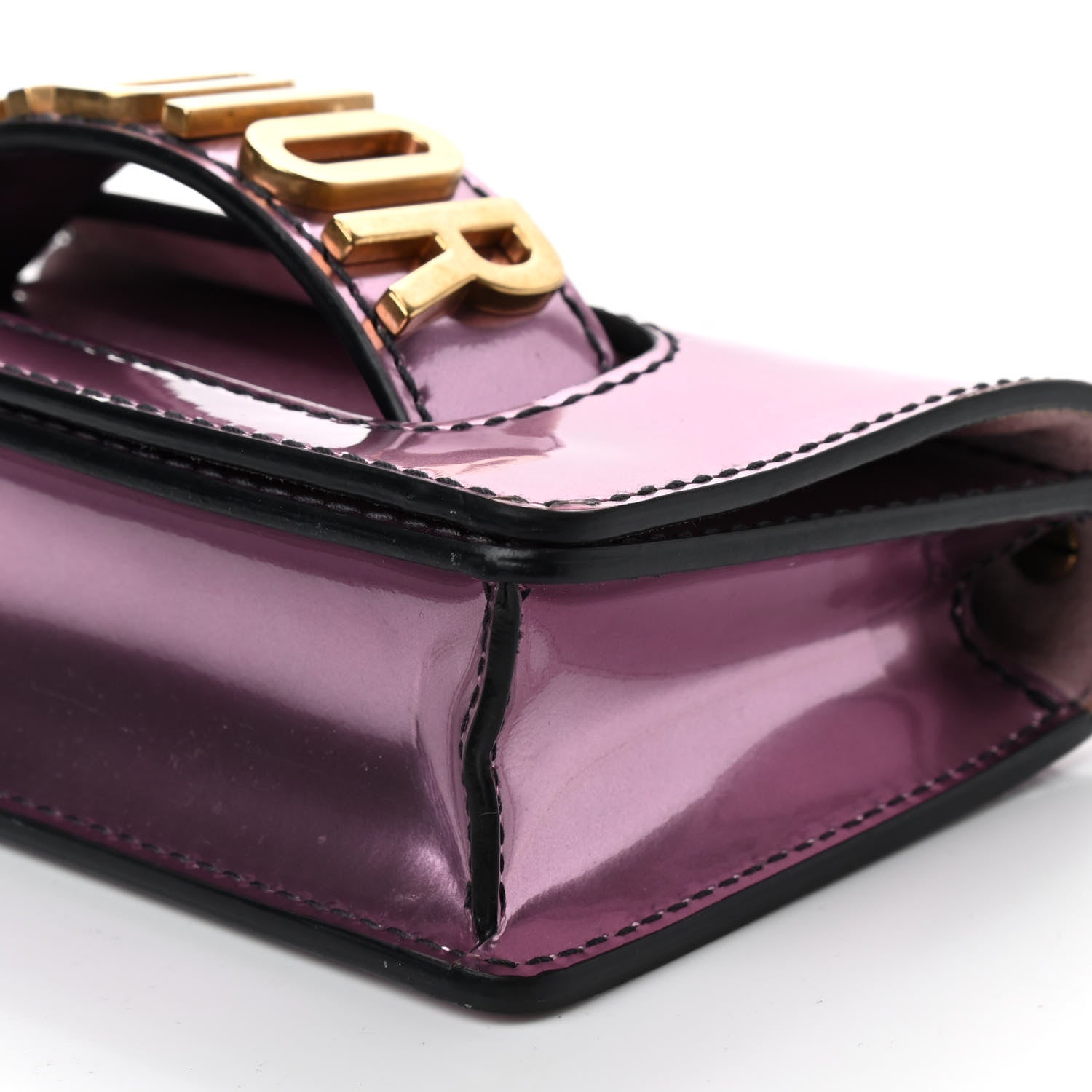 Christian Dior Metallic Calfskin J'Adior Mini Chain Flap Bag Pink 7 of 10